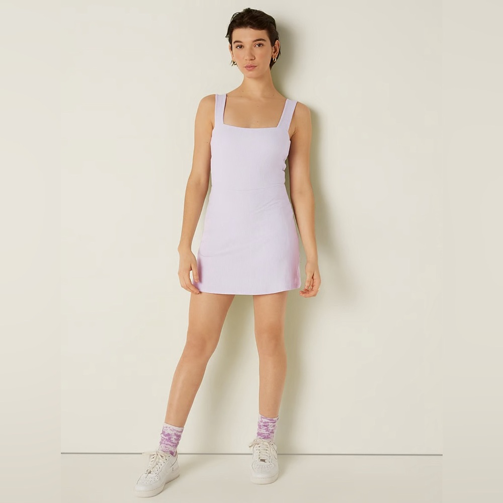 NWT VS Pink Active Dress with Shorts, Size L